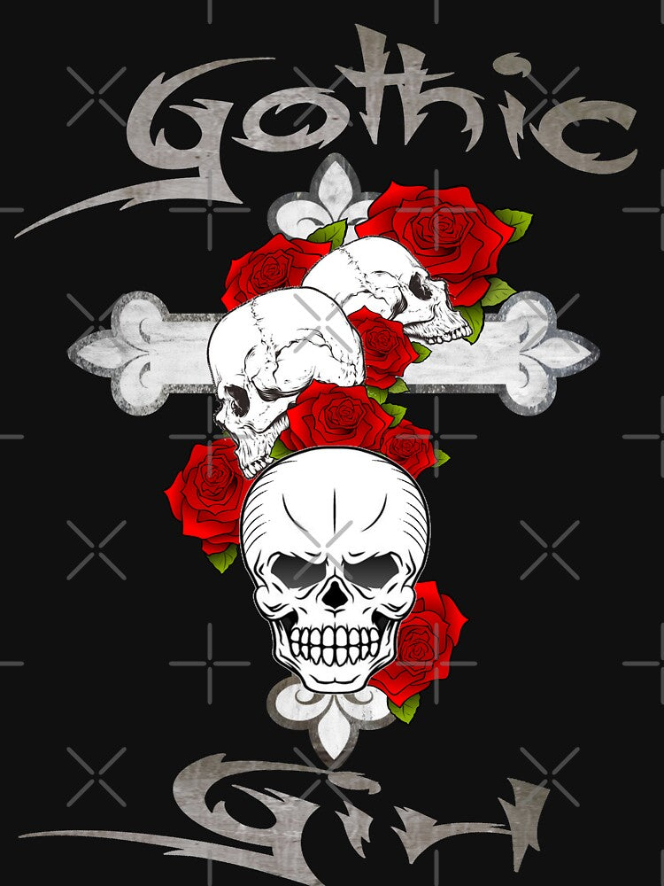 Gothic girl by Tokxin T-Shirts, Hoodie, Sweatshirt | BlankRebels.com (Image 3)