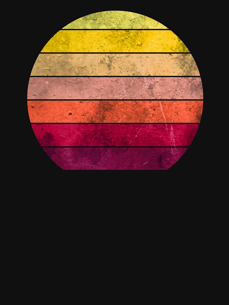 Retro Grunge Sunset by merchofmayhem T-Shirts, Hoodie, Sweatshirt | BlankRebels.com (Image 3)