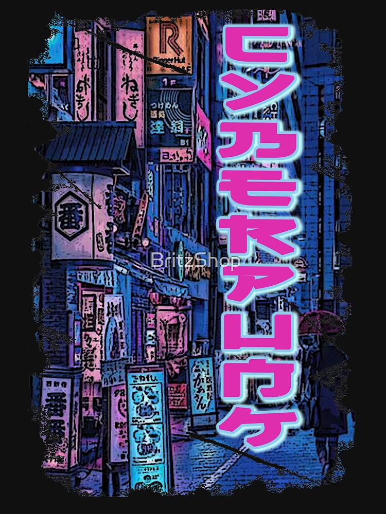 Cyberpunk, Asia city, Japan, Tokyo by BritzShop T-Shirts, Hoodie, Sweatshirt | BlankRebels.com (Image 3)