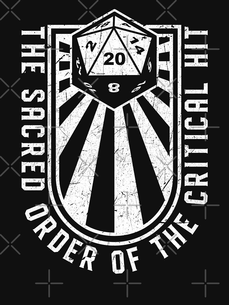 RPG - The sacred order of the critical hit by Studio Mootant T-Shirts, Hoodie, Sweatshirt | BlankRebels.com (Image 3)