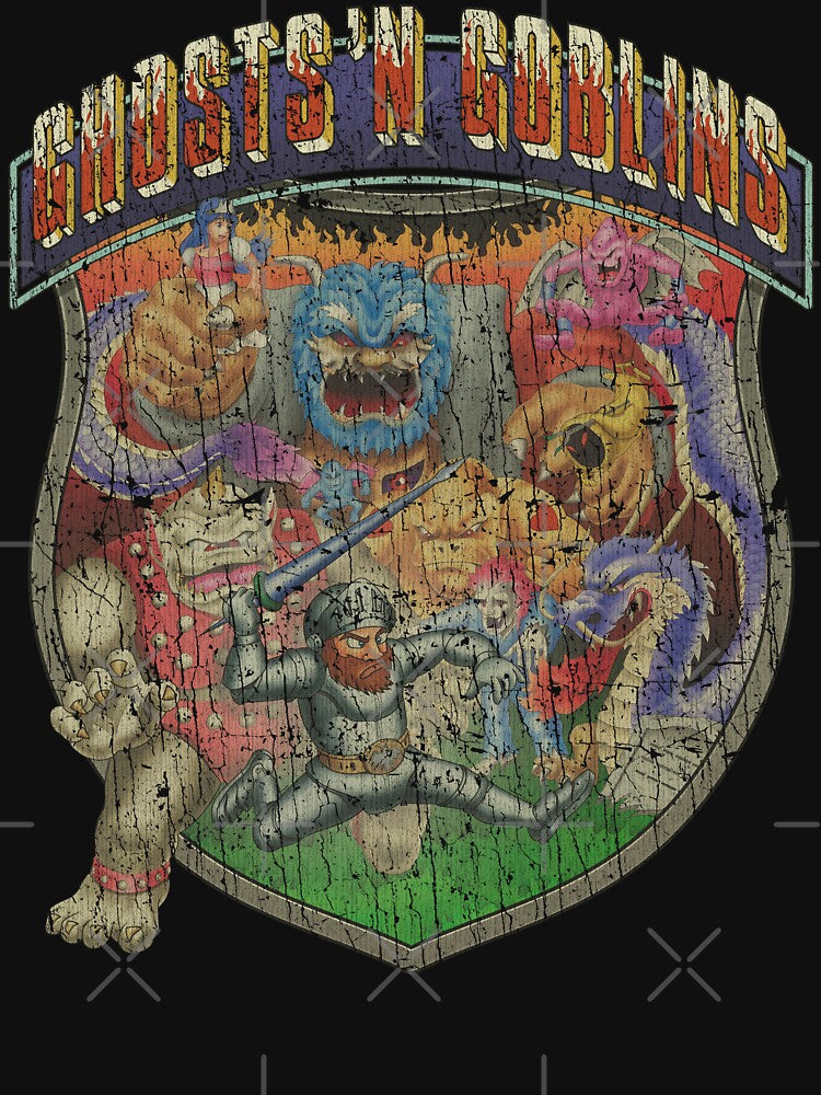 Ghosts 'n Goblins 1985 by AstroZombie6669 T-Shirts, Hoodie, Sweatshirt | BlankRebels.com (Image 3)