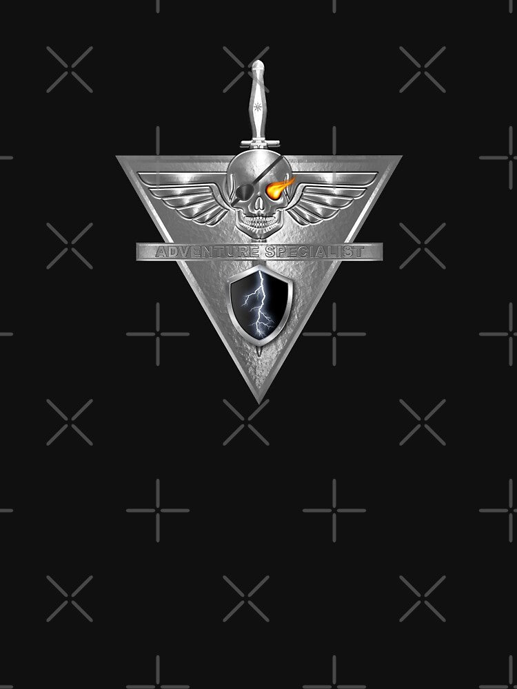 Adventure Specialist Winged Skull by SoldierAlways T-Shirts, Hoodie, Sweatshirt | BlankRebels.com (Image 3)