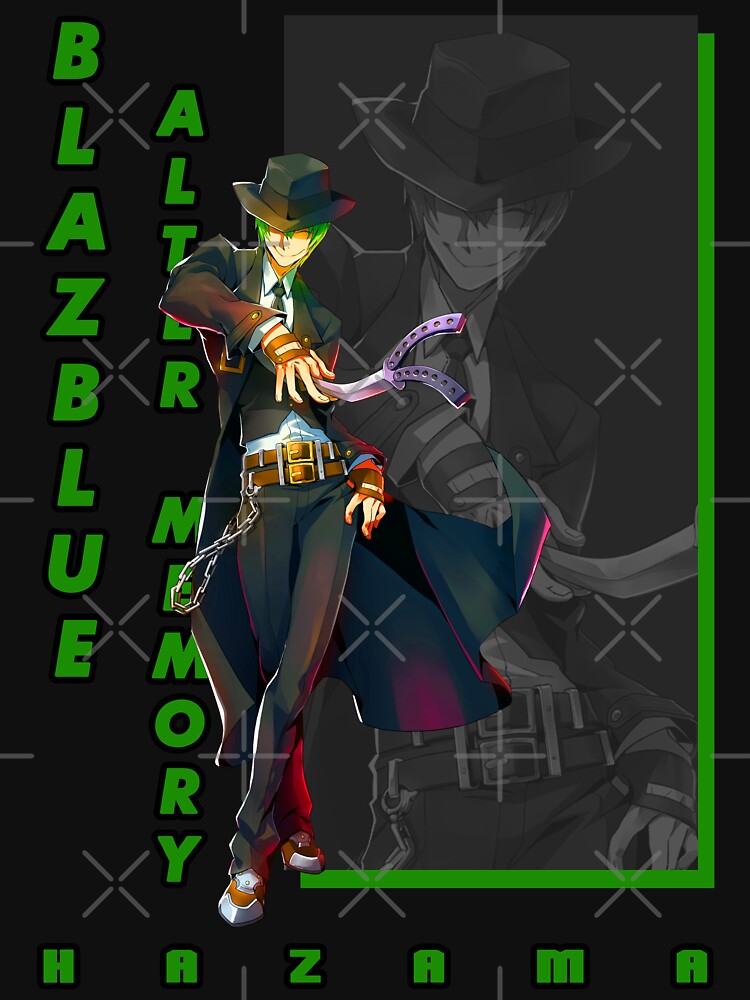 BLAZBLUE - HAZAMA by AZURESIEGFRIED