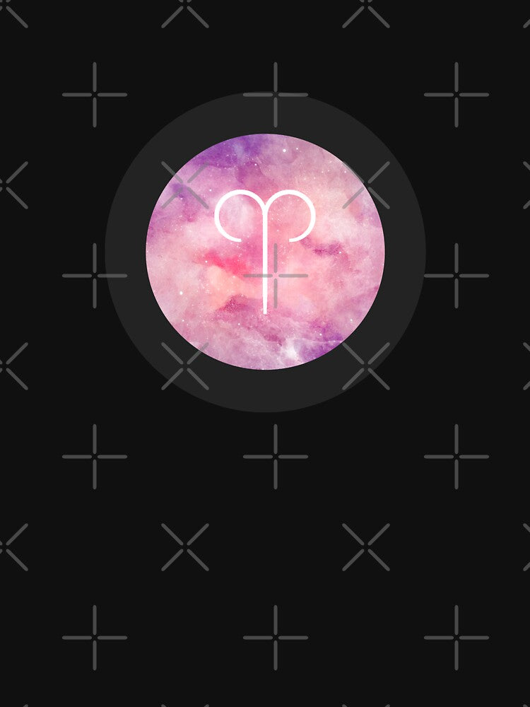 Aries Watercolor Zodiac dark Horoscope Star Sign Gift by Hyper-Field T-Shirts, Hoodie, Sweatshirt | BlankRebels.com (Image 3)