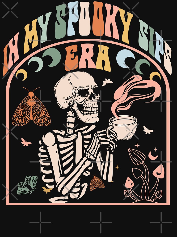 In My spooky sips Era For Coffee Lover Halloween Gift by BronikowskiART T-Shirts, Hoodie, Sweatshirt (Image 3)