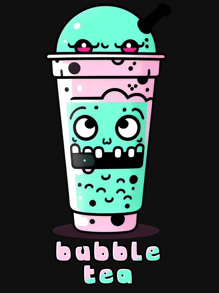 Bubble Tea Cup – Cute Matcha Boba Lover Art by Prime-Studio T-Shirts, Hoodie, Sweatshirt | BlankRebels.com (Image 3)