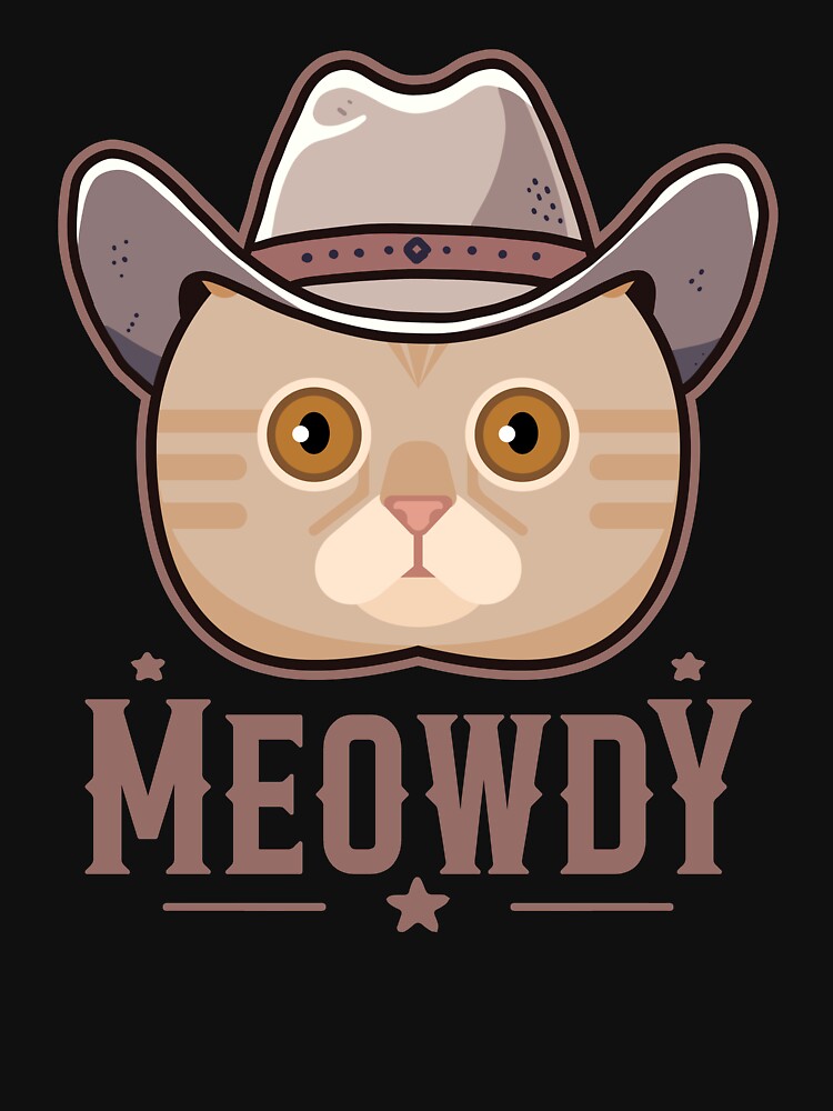Scottish Fold Cat Meowdy by Clara Hollins T-Shirts, Hoodie, Sweatshirt | BlankRebels.com (Image 3)