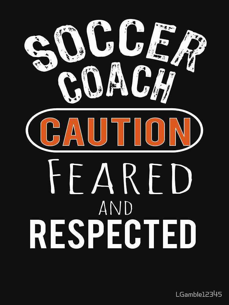 Scary soccer Coach Gift Design by LGamble12345