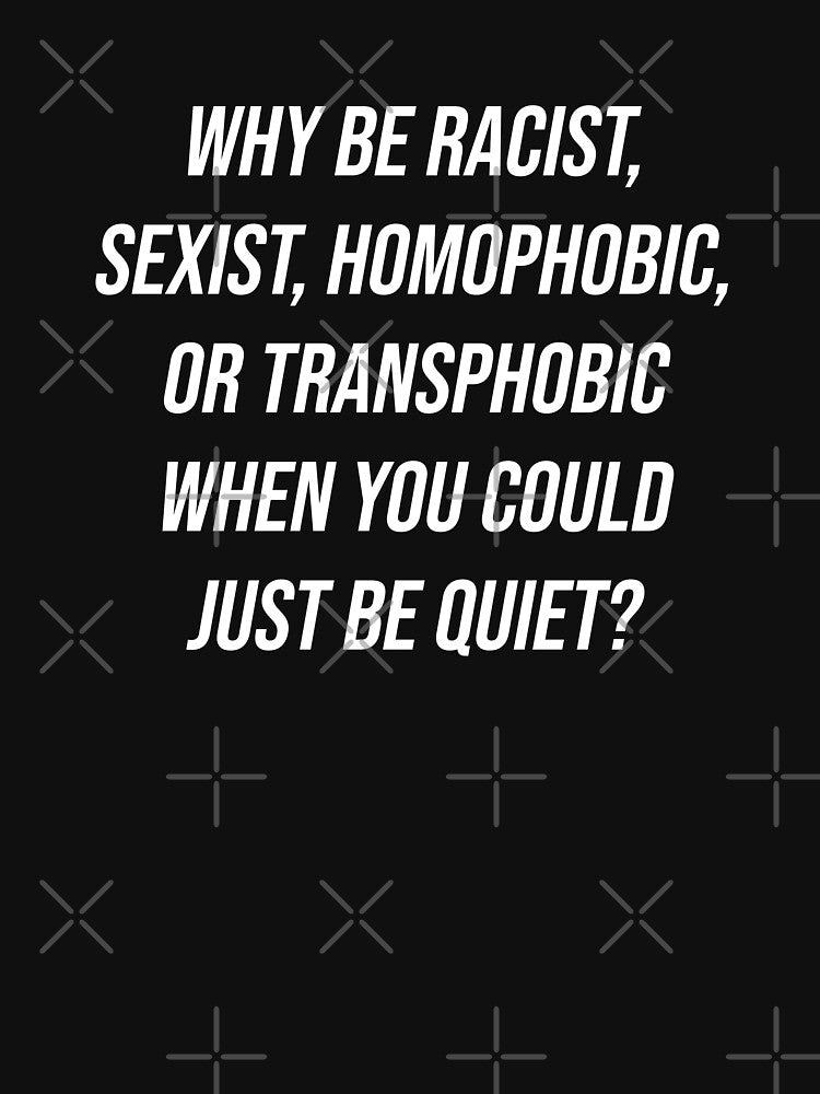 Why Be Racist When You Can Just Be Quiet? Frank Ocean Panorama - Cool Gift For Mom, Dad and Siblings by... (Image 3)