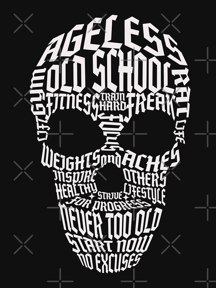 Inspiration Skull by agelessfitfreak T-Shirts, Hoodie, Sweatshirt | BlankRebels.com (Image 3)