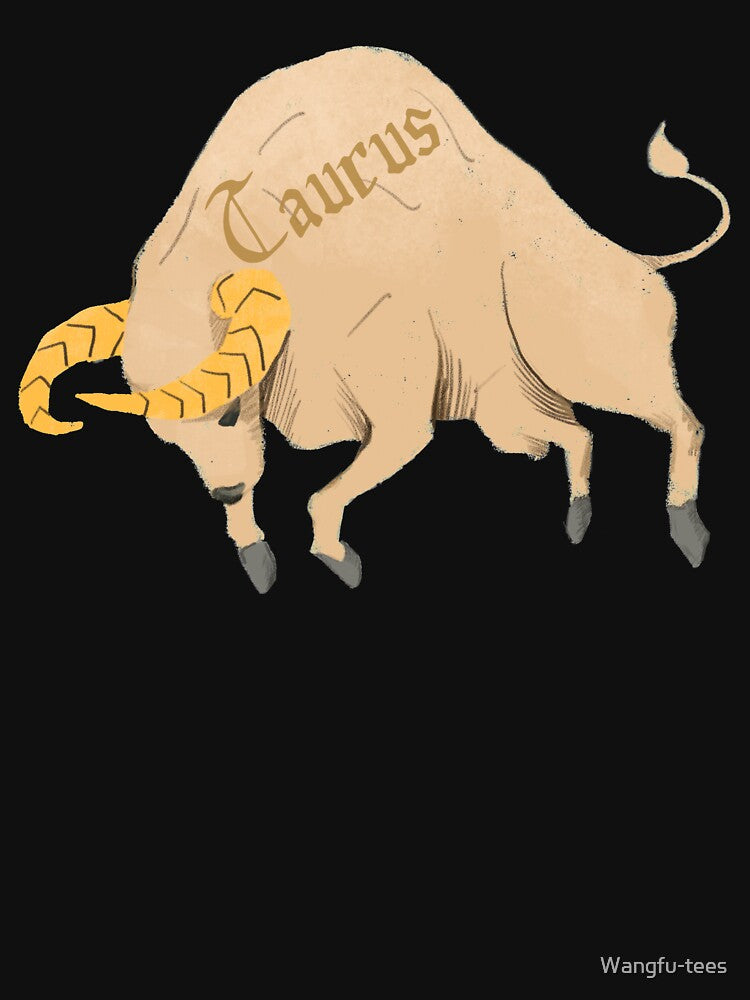 Taurus Zodiac Sign Horoscope Constellation Retro Vintage Bull Graphics by Wangfu-tees Hoodie, Sweatshirt (Image 3)