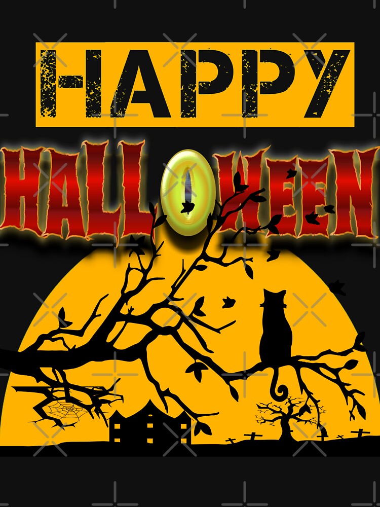 Waiting Halloween | Halloween cat by ZOBBI T-Shirts, Hoodie, Sweatshirt | BlankRebels.com (Image 3)