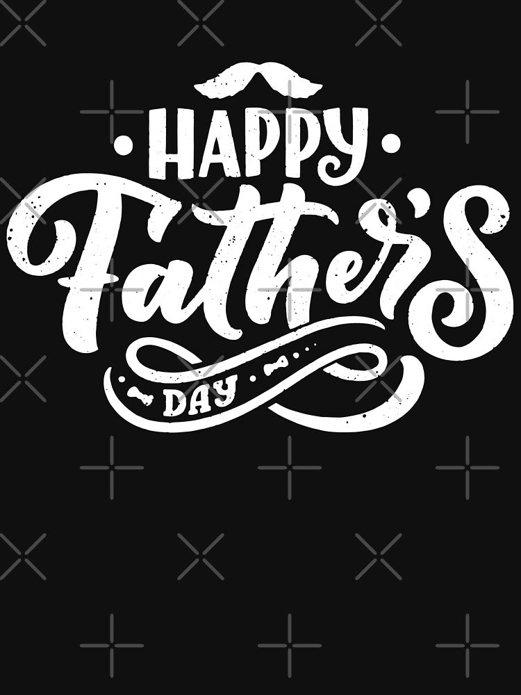 Happy Fathers Day - Happy Fathers Day Funny Moustache - Happy Fathers Day 2021 by MinimalSketches T-Shirts,... (Image 3)