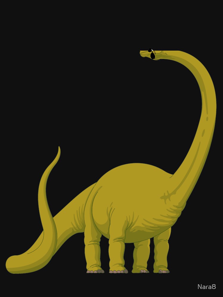 Cute Dinosaur, Prehistoric Art, Dino Drawing, Cartoon Dinosaur by Nara8 T-Shirts, Hoodie, Sweatshirt (Image 3)