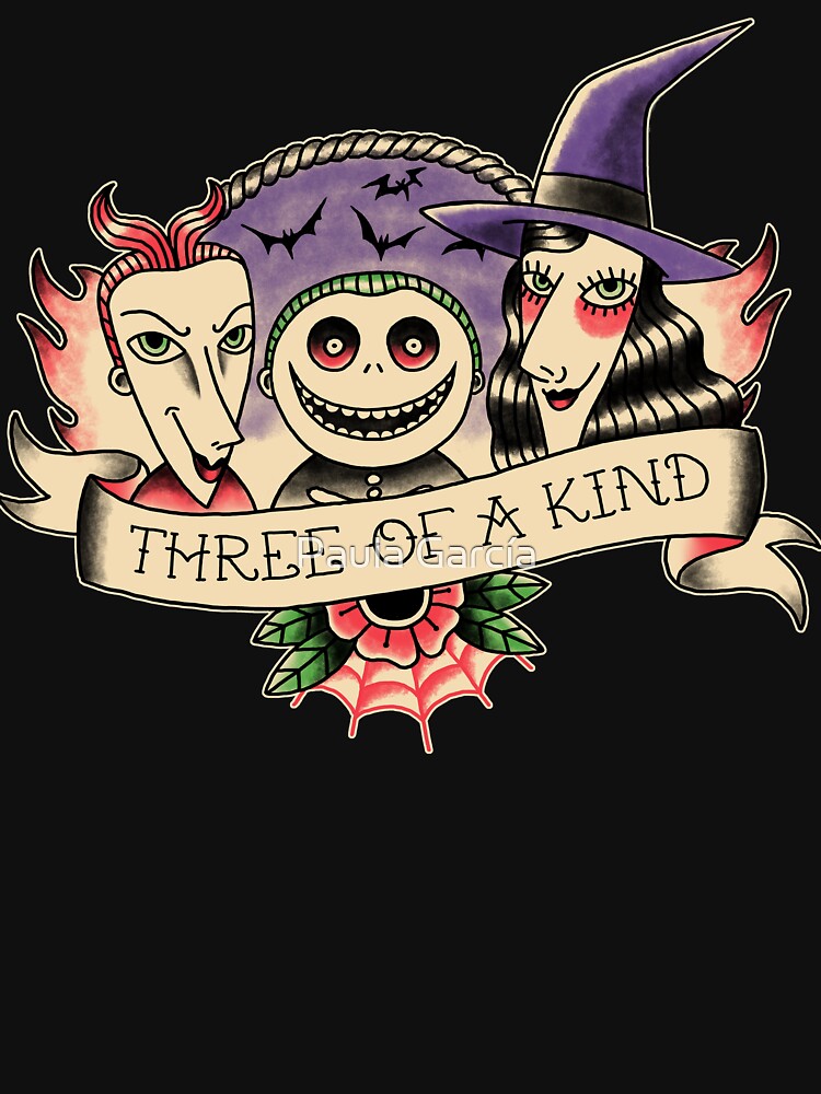 Three of a kind by Paula García T-Shirts Hoodie, Sweatshirt | BlankRebels.com (Image 3)