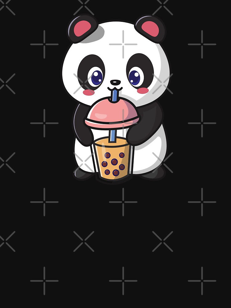Cute Bubble Tea Lover  kawaii panda by Artistusha T-Shirts, Hoodie, Sweatshirt | BlankRebels.com (Image 3)