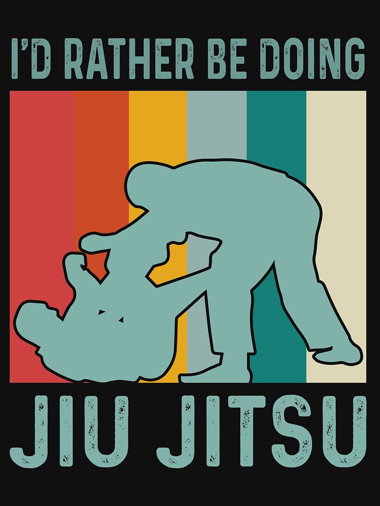 I'D RATHER BE JIU JITSU by HarleyGarner T-Shirts, Hoodie, Sweatshirt | BlankRebels.com (Image 3)
