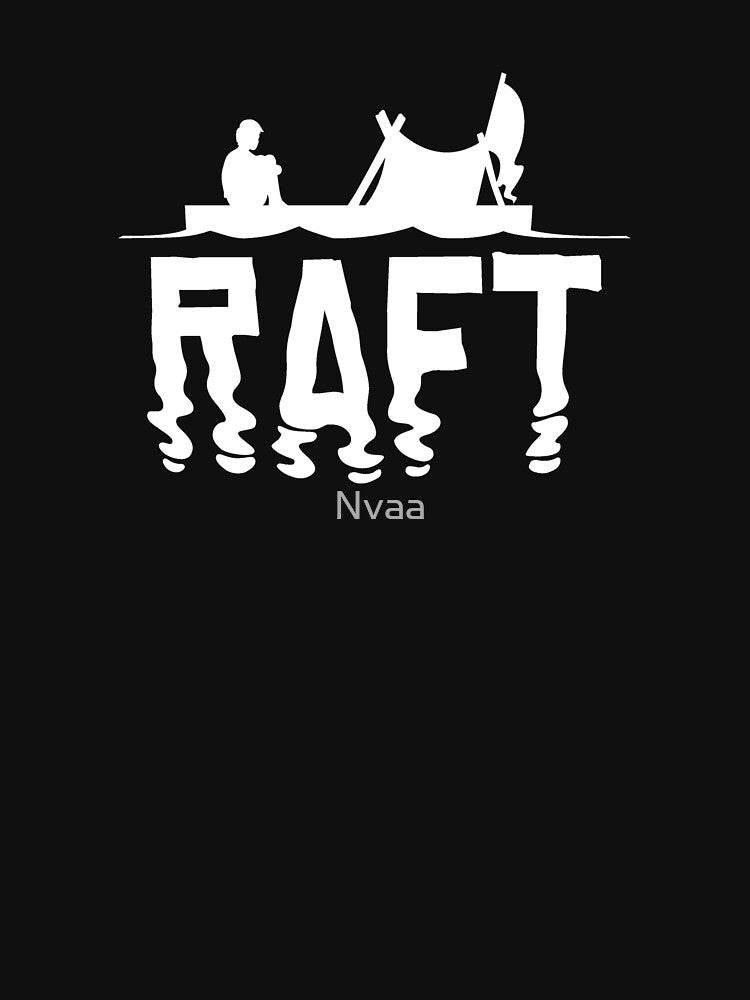 Raft White Logo T-Shirts, Hoodie, Sweatshirt