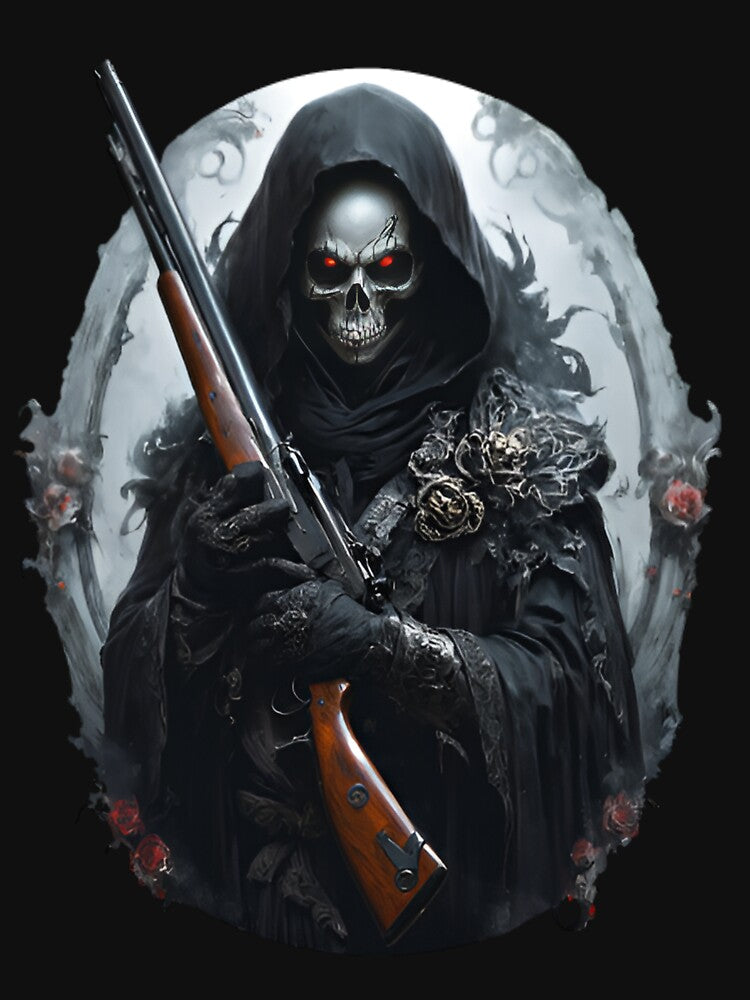 Gothic shotgun death by Mr-Feniks-55 T-Shirts, Hoodie, Sweatshirt | BlankRebels.com (Image 3)