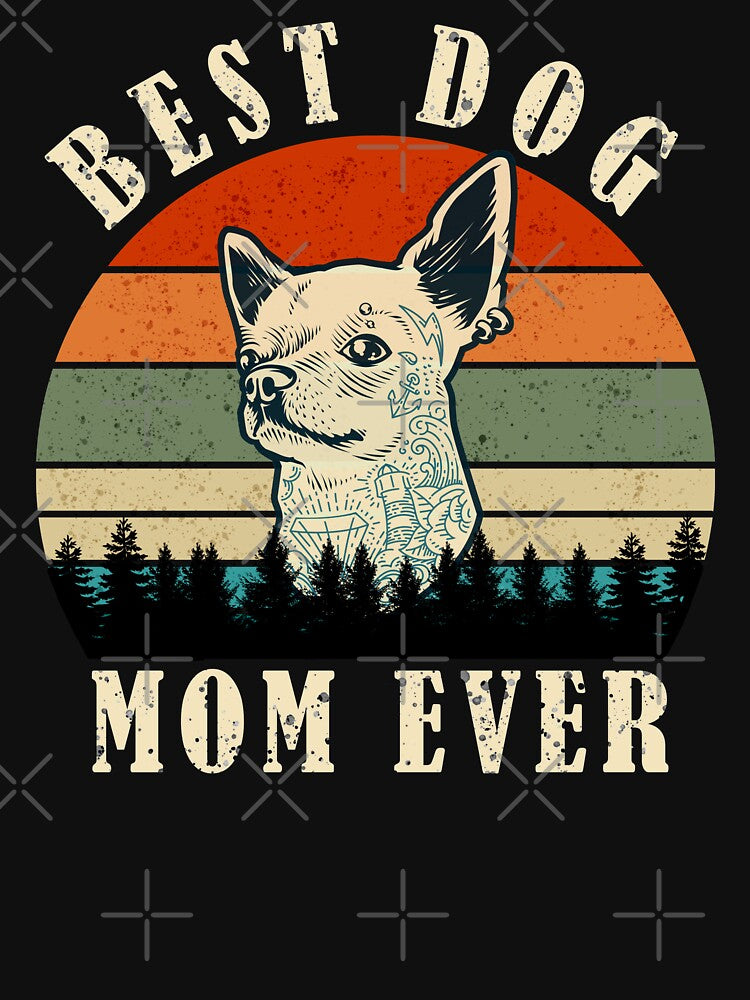 Best Dog Mom Ever Vintage by GranadaStore T-Shirts, Hoodie, Sweatshirt | BlankRebels.com (Image 3)