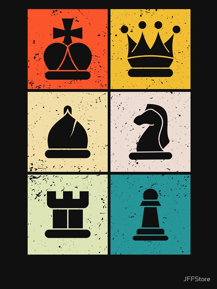 Vintage Chess Pieces | Chess Lover by JFFStore T-Shirts, Hoodie, Sweatshirt | BlankRebels.com (Image 3)