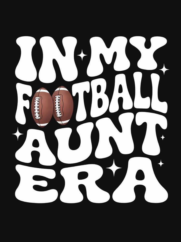 In My Football Aunt Era Football Auntie Christmas by ValerieRodrigue