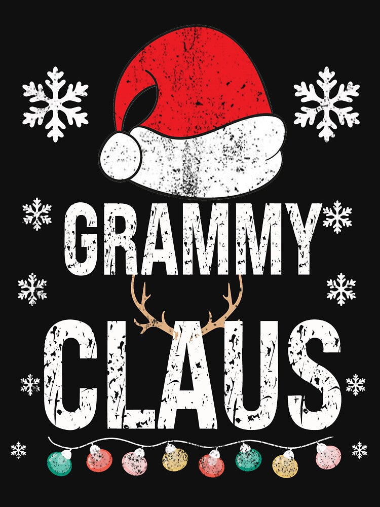 Grammy Claus Family Matching Xmas Light Funny Christmas Pajama by ZANNIX T-Shirts, Hoodie, Sweatshirt (Image 3)