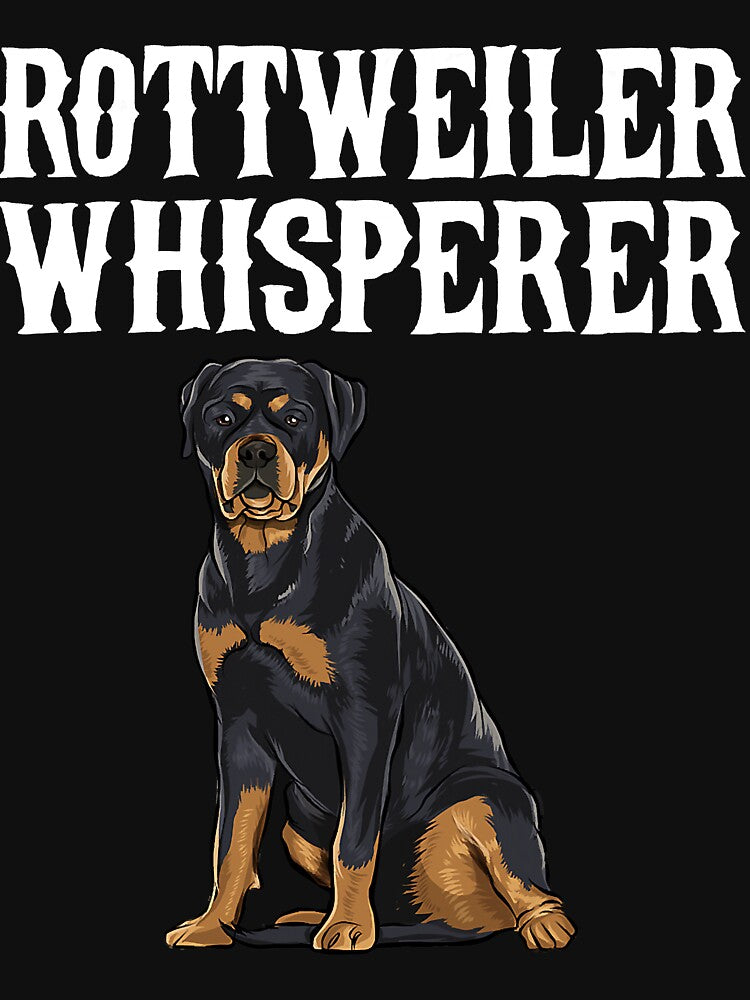 Rottweiler Wisperer Funny Dog Lover by JamesClarke84 T-Shirts, Hoodie, Sweatshirt | BlankRebels.com (Image 3)