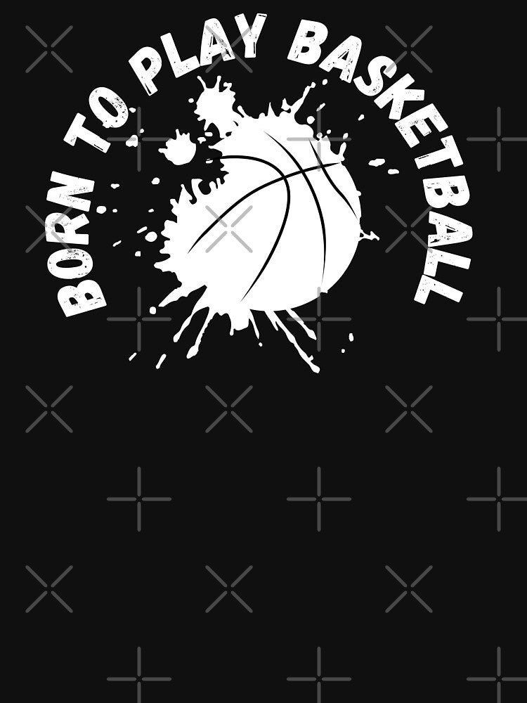 Born To Play Basketball by Theleochick T-Shirts, Hoodie, Sweatshirt | BlankRebels.com (Image 3)