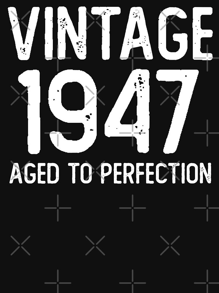 Born In 1947 Birthday by csaron92 T-Shirts, Hoodie, Sweatshirt | BlankRebels.com (Image 3)