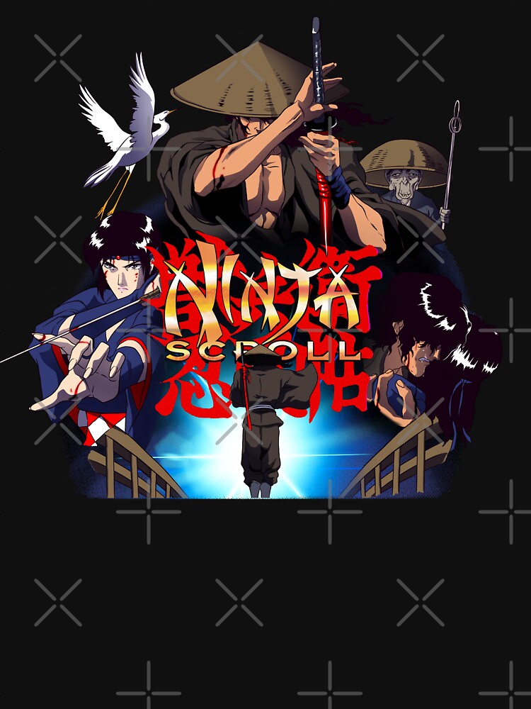 Vintage Anime Ninja Scroll T-Shirts, Hoodie, Sweatshirt