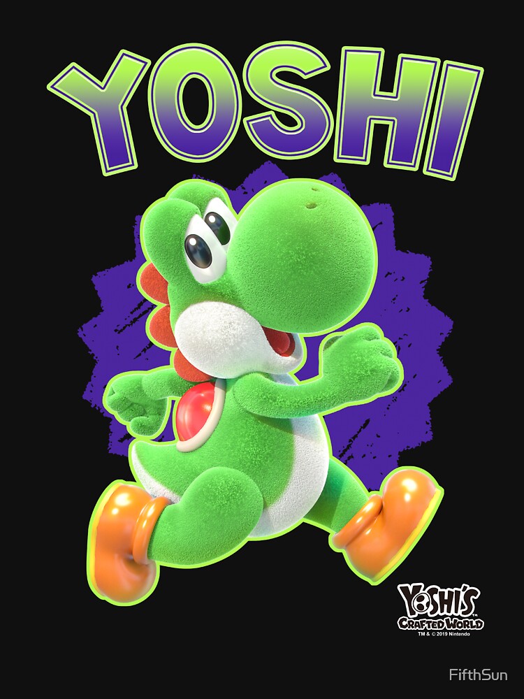 Yoshi'S Crafted World Side Run Cute Portrait T-Shirts, Hoodie, Sweatshirt