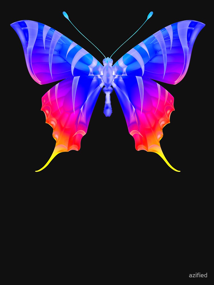 GLASS BUTTERFLY by azified T-Shirts, Hoodie, Sweatshirt | BlankRebels.com (Image 3)