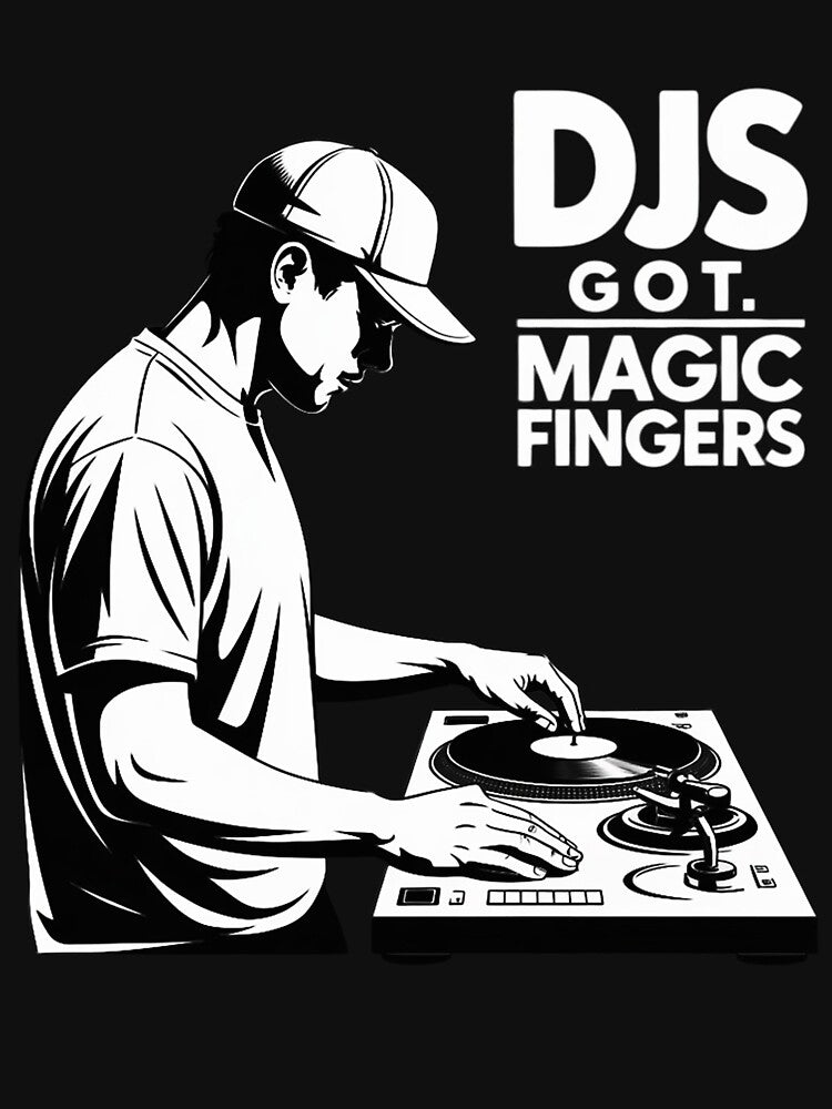 Dj'S Got Magic Fingers, Electronic Party DJ by BotboutiquePre T-Shirts, Hoodie, Sweatshirt | BlankRebels.com (Image 3)