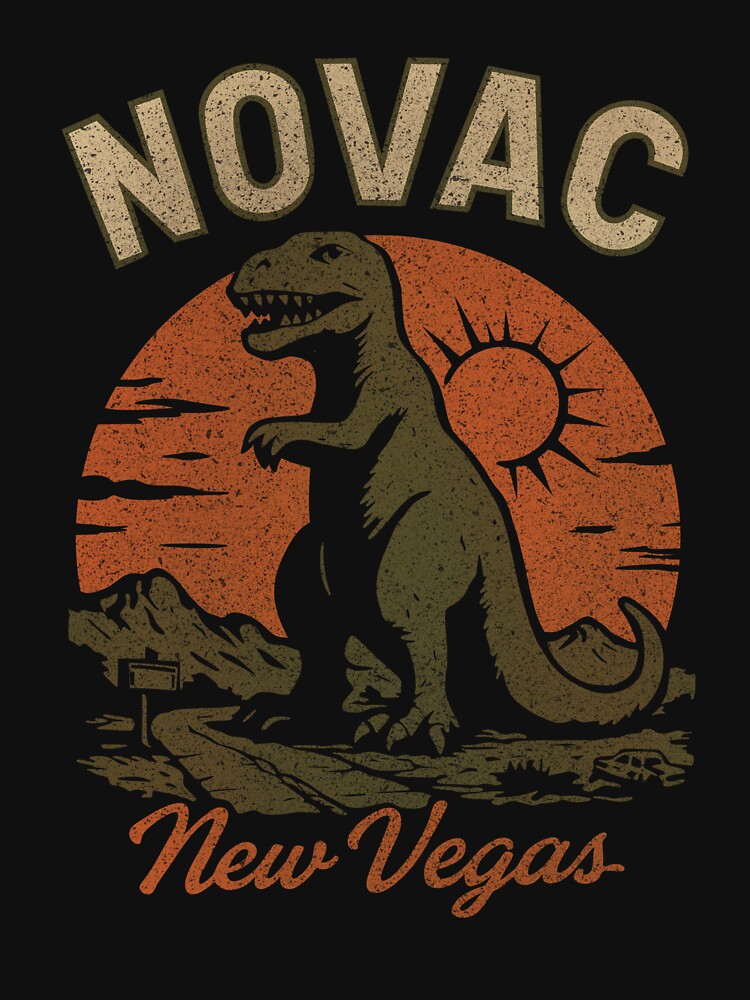 Novac Dinosaur Fallout New Vegas by ChunkByChunk