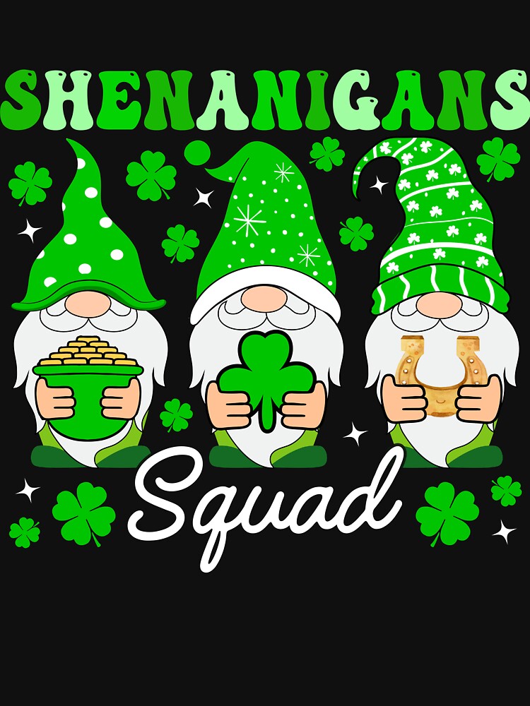 Gnomes St Patricks Day by KroghDs T-Shirts, Hoodie, Sweatshirt | BlankRebels.com (Image 3)