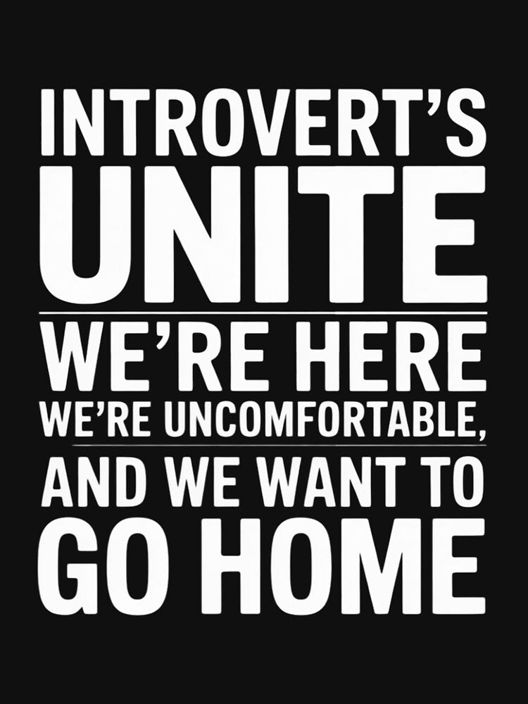 Introverts Unite - Anti Social Gift by CareTopping T-Shirts, Hoodie, Sweatshirt | BlankRebels.com (Image 3)