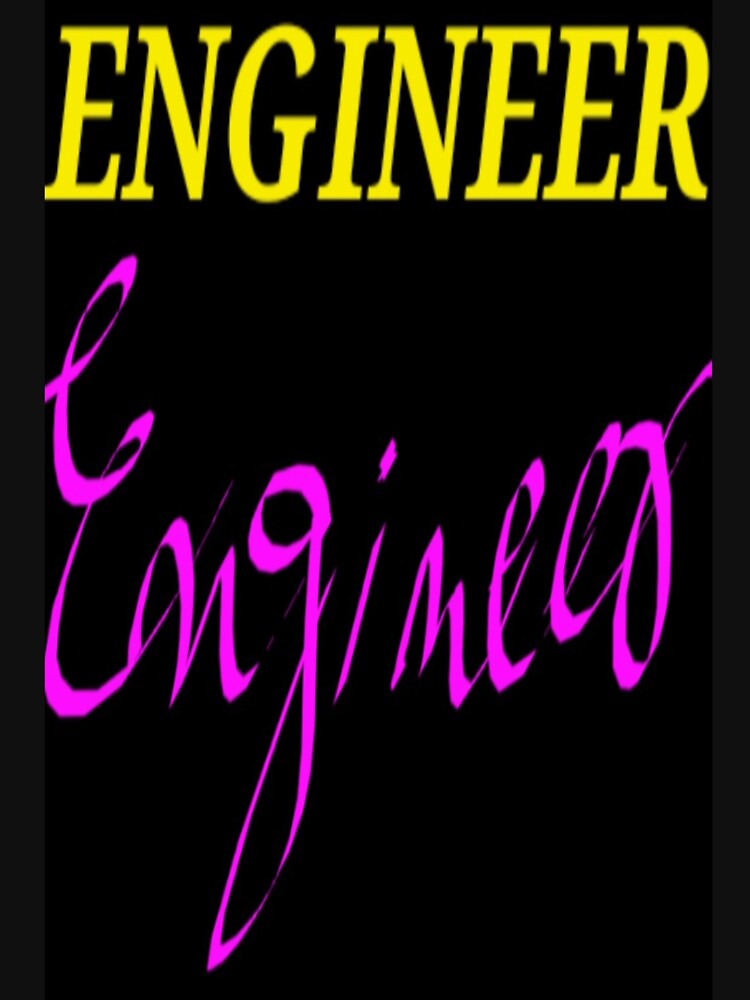 Engineer by AwesomeDigiShop T-Shirts, Hoodie, Sweatshirt | BlankRebels.com (Image 3)