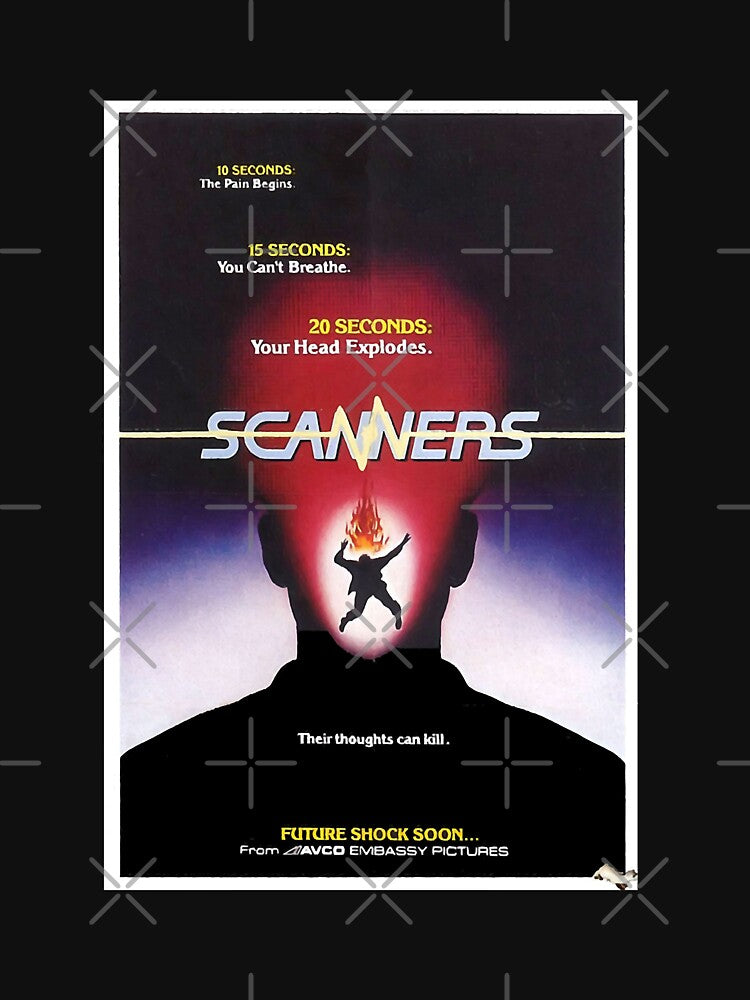Movie Poster Merchandise Scanners Halloween Horror scifi film by ScannersTuyenHo T-Shirts, Hoodie, Sweatshirt (Image 3)