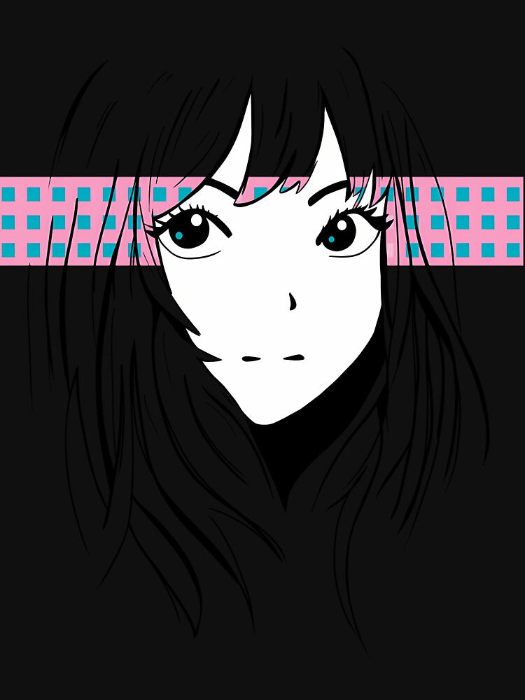 Anime Girl Vaporwave by TatuErkko T-Shirts, Hoodie, Sweatshirt | BlankRebels.com (Image 3)