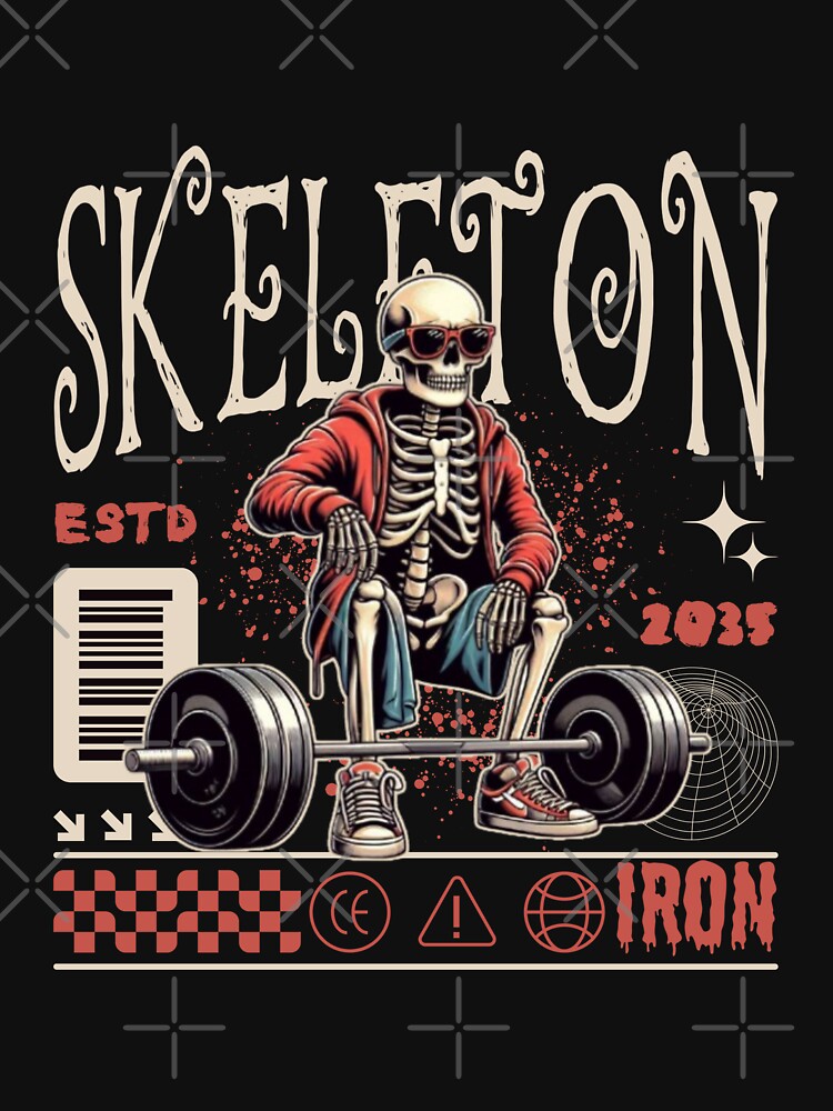 Skeleton iron by Peerless-Prime T-Shirts, Hoodie, Sweatshirt | BlankRebels.com (Image 3)