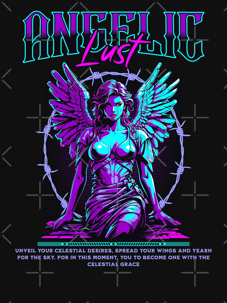 Angelic Lust Neon Hoodie by TheInnerIndigo T-Shirts, Sweatshirt | BlankRebels.com (Image 3)