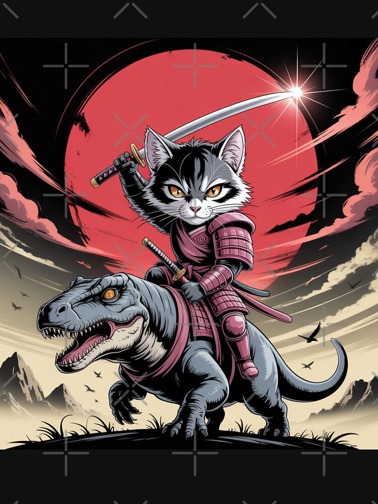 Copy of Dinosaur Cat Costume Shirt, Cute Cat in Dinosaur Hoodie, Cat Dinosaur Design by khadija19art Sweatshirt (Image 3)