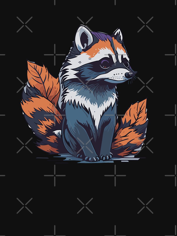 Racoon trash panda by Aesthetic-Verse T-Shirts, Hoodie, Sweatshirt | BlankRebels.com (Image 3)