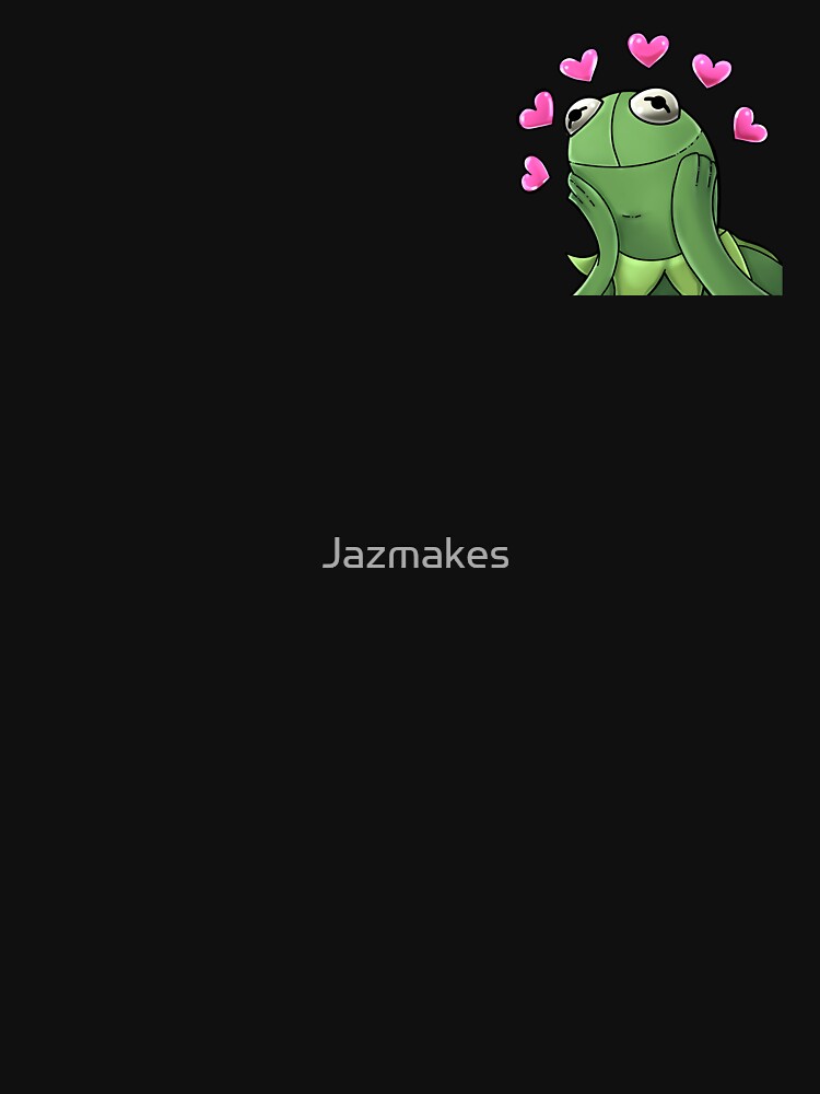Kermit hearts meme by Jazmakes T-Shirts, Hoodie, Sweatshirt | BlankRebels.com (Image 3)