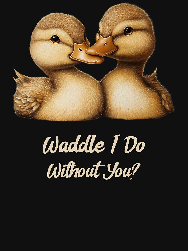 Waddle I Do Without You BFF by Oak and Willow Goods T-Shirts, Hoodie, Sweatshirt | BlankRebels.com (Image 3)