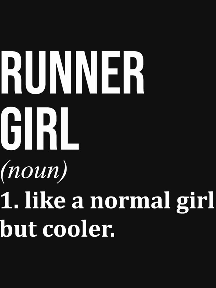 Runner Girl Funny Running Quote for Wome| Perfect Gift by sherricam T-Shirts, Hoodie, Sweatshirt | BlankRebels.com (Image 3)