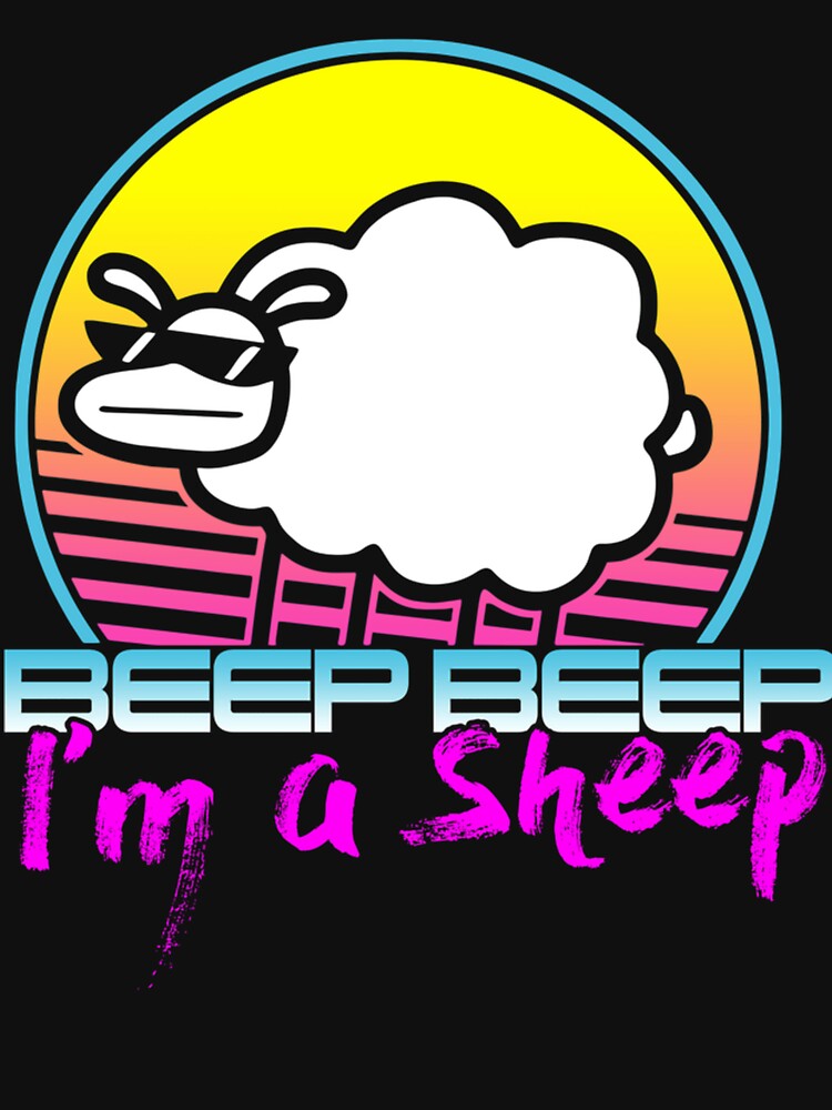 Beep Beep I'M A Sheep by MismindsAn T-Shirts, Hoodie, Sweatshirt | BlankRebels.com (Image 3)