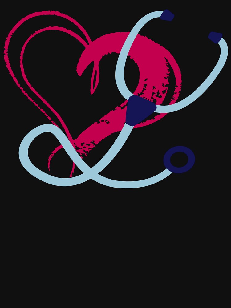 Herz Sthetoskop by aryagiri T-Shirts, Hoodie, Sweatshirt | BlankRebels.com (Image 3)