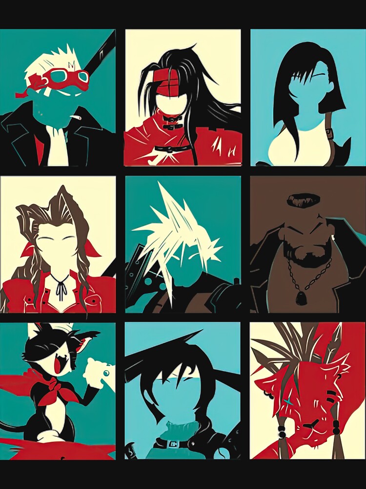 Final Pop Final Fantasy 7 by JoyceFerguson T-Shirts, Hoodie, Sweatshirt | BlankRebels.com (Image 3)